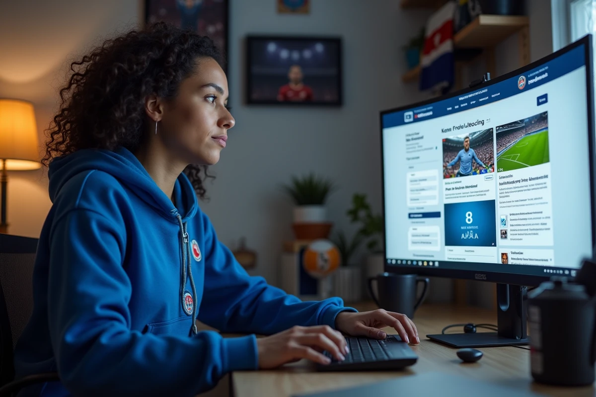 Modératrice du forum AJA 1905 gérant les discussions en ligne autour des matchs de l'AJ Auxerre depuis son domicile